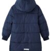 NAME IT žieminis paltas (mėlynas)