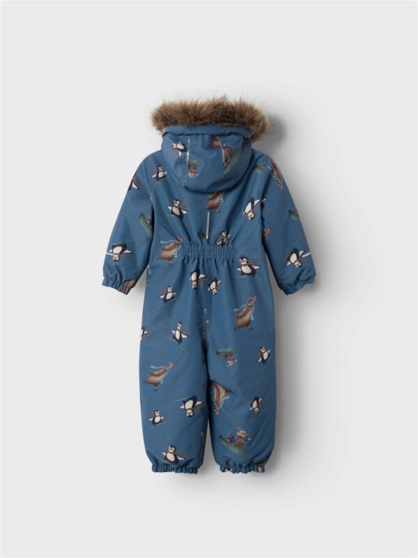 name_it_zieminiai_kombinezonai_su_pingvinais NAME IT Žieminis kombinezonas "Pingvinai"