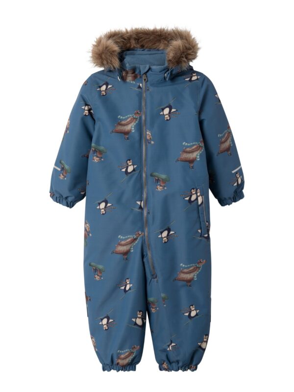 pingvinai_zieminis_unisex_kombinezonas_name_it NAME IT Žieminis kombinezonas "Pingvinai"