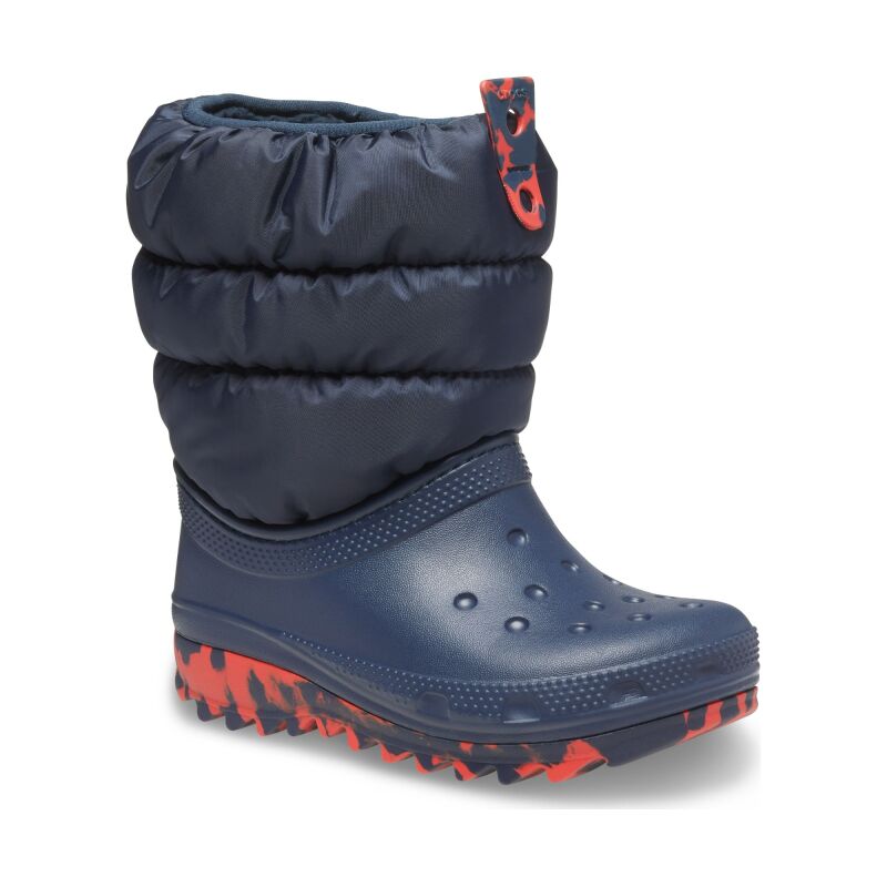 crocs-classic-neo-puff-neo-puff-gumijas-ziemas zābaki-zilie CROCS žieminiai Classic Neo Puff  auliniai batai (Mėlyni)