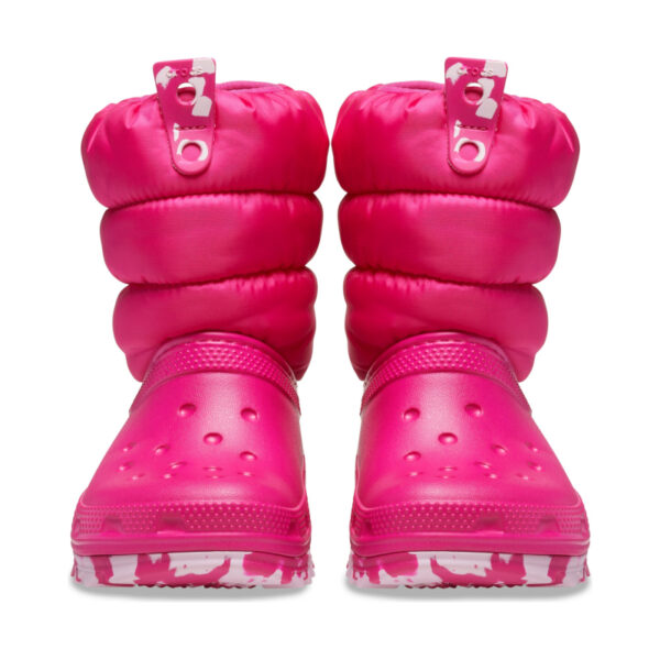 CROCS žieminiai Classic Neo Puff  auliniai batai (Rožiniai)