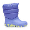 crocs-classic-neo-puff-zieminiai-batai-207683-digital-violet CROCS žieminiai Classic Neo Puff  auliniai batai (Alyviniai)
