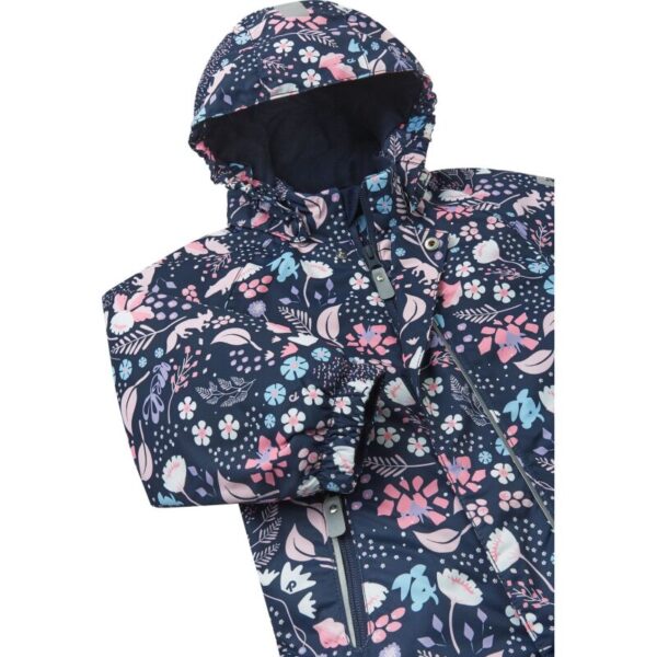 reima-puhurikombis-ziemai-mergaitei-tamsiai-melynas REIMA žiemos kombinezonas PUHURI (Navy/Flowears)