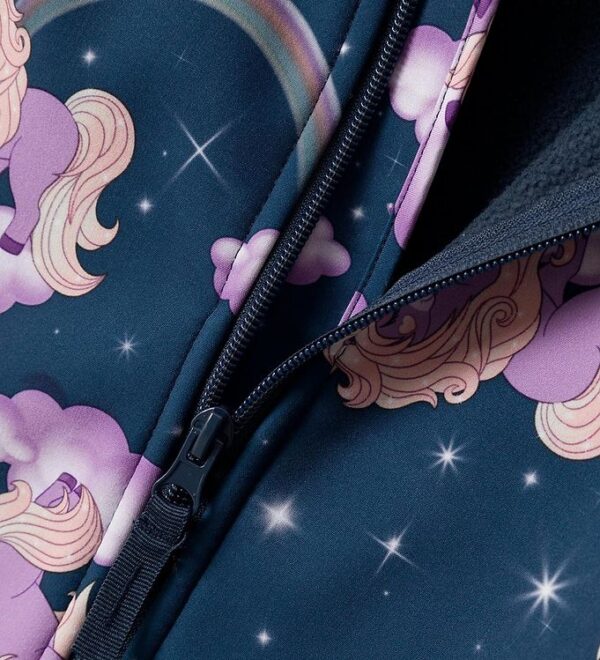 NAME IT Softshell striukė "Safario vienaragiai"