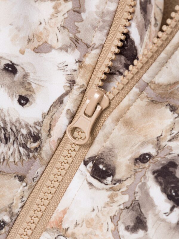 softshell_misko_gyvenimas NAME IT Softshell kombinezonas KŪDIKIAMS "Miško gyvenimas"