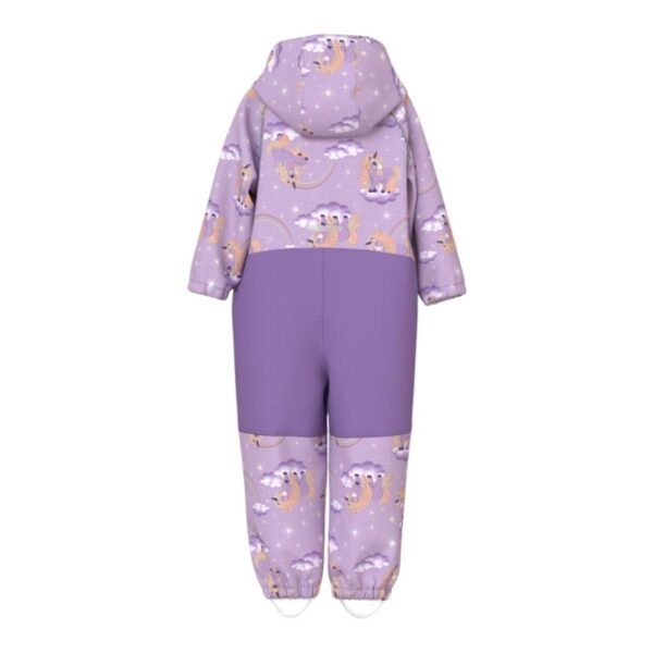 NAME IT Softshell kombinezonas "Alyvinis vienaragis"