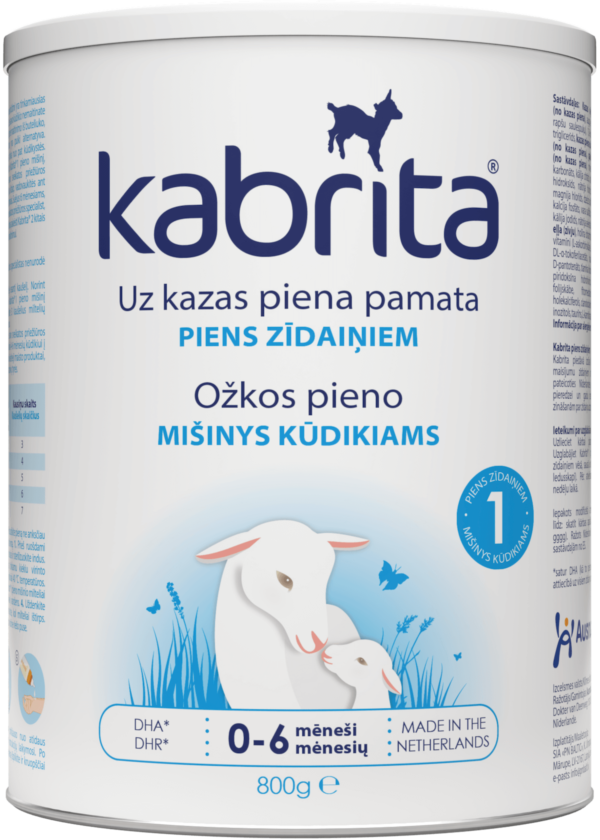Kabrita® pieno formulė 1 nuo 0 mėn., 800 g