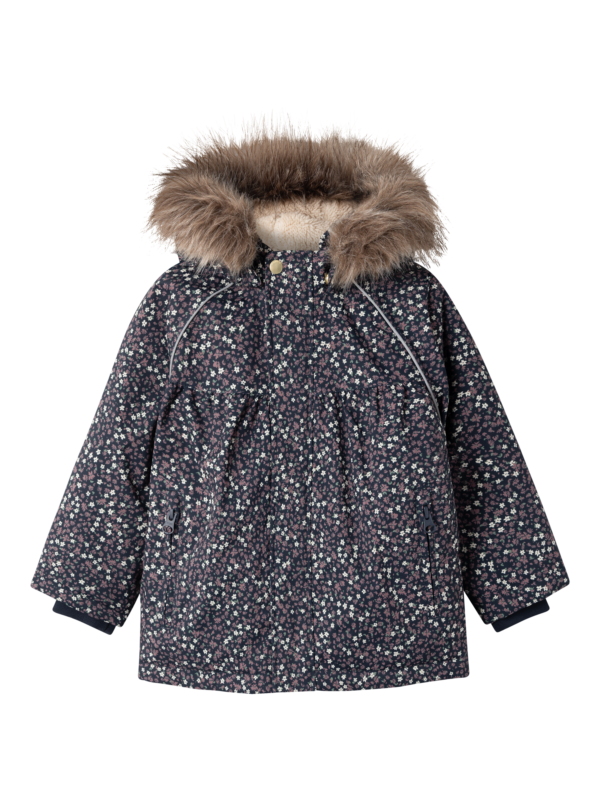 NAME IT žieminė striukė mergaitei "SNOW05"