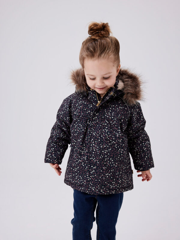 NAME IT žieminė striukė mergaitei "SNOW05"