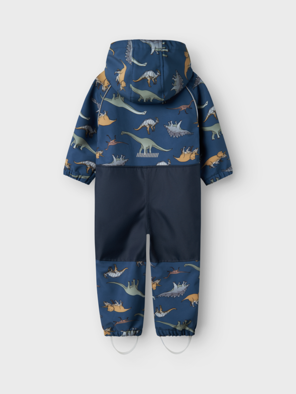 softshell-suit-friendly-dinosaurs NAME IT Softshell kombinezonas "Linksmieji dinozauriukai"