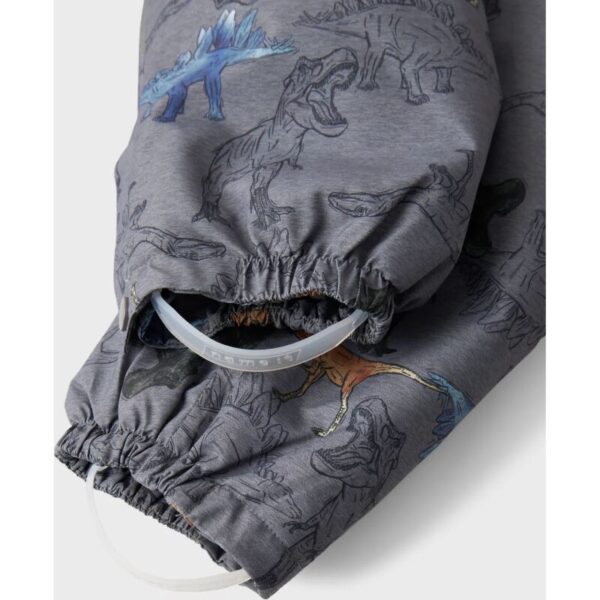 NAME IT žiemos kombinezonas "Dinozaurai" (Pilkas)