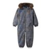 NAME IT žiemos kombinezonas "Dinozaurai" (Pilkas)