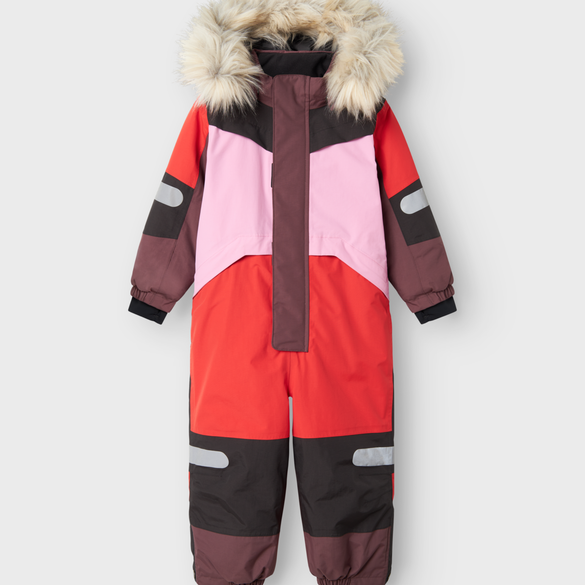 name-it-winter-suit-mewrgaite-new-collection NAME IT SNOWSTORM12 žiemos kombinezonas (Raudona/Rožinė)