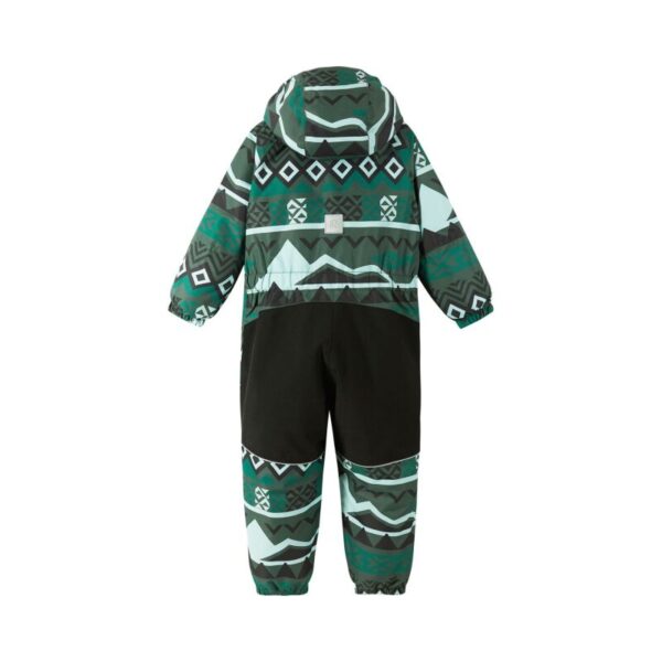 Reima PAKURI žieminis kombinezonas  (Žali raštai/Thyme green)
