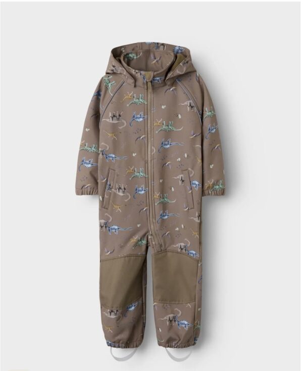 NAME IT Softshell kombinezonas "Šokoladinis dinozauras"