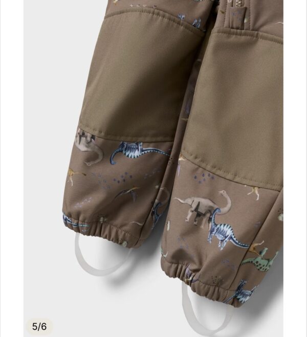 NAME IT Softshell kombinezonas "Šokoladinis dinozauras"