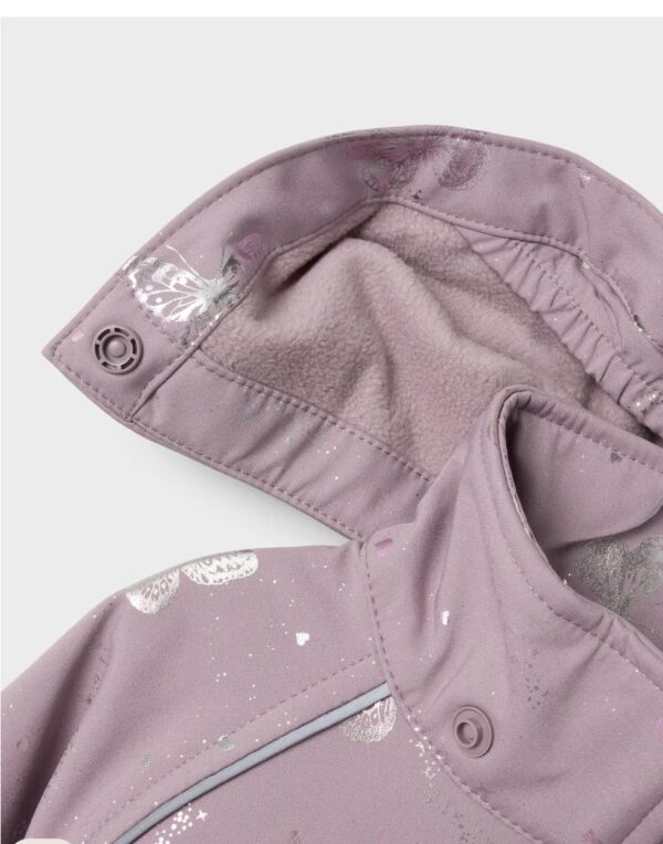 NAME IT Softshell kombinezonas "Žėrintys drugeliai"