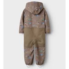 NAME IT Softshell kombinezonas "Šokoladinis dinozauras"