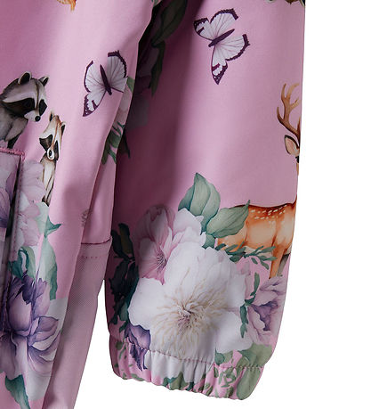 NAME IT Softshell kombinezonas "Gėlėtas miškas"