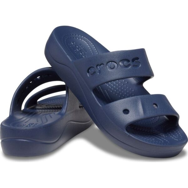 crocs-baya-platform-sandal-navy-melynos-tapkes-slepetes-moterims-merginoms Crocs™ Baya Platform Sandal šlepetės (Mėlynos)