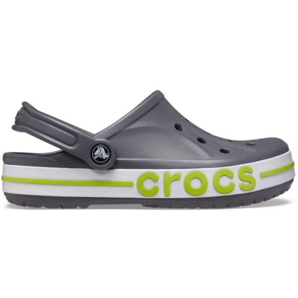 crocs-bayaband-clog-slate-grey-lime-punch CROCS Bayaband Clog (Pilka/Žalia)