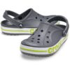 crocs-bayaband-clog-slate-grey-lime-punch-klumpes-gray-green-unisex CROCS Bayaband Clog (Pilka/Žalia)