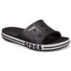 crocs-bayaband-slide-black-white-tapkes-unisex Crocs™ Bayaband Slide šlepetės (Juodos)