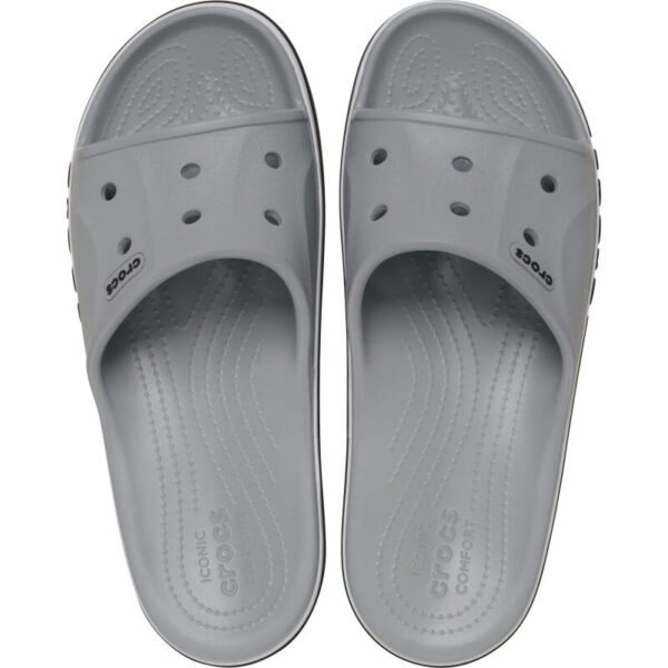 crocs-bayaband-slide-slepetes-tapkes-unisex-pilkos Crocs™ Bayaband Slide šlepetės (Pilkos)