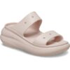 crocs-classic-crush-sandal-quartz-rausvos-tapkes-moterims Crocs™ Classic Crush Sandal šlepetės (Rausvos)