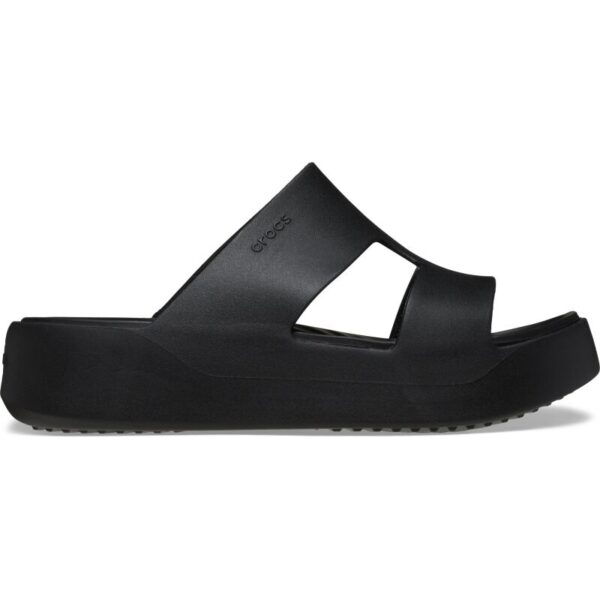 crocs-getaway-platform-h-strap-black Crocs™ Getaway Platform H-Strap šlepetės (Juodos)