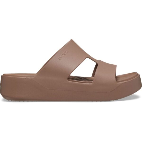 Crocs™ Getaway Platform H-Strap šlepetės (Rudos)