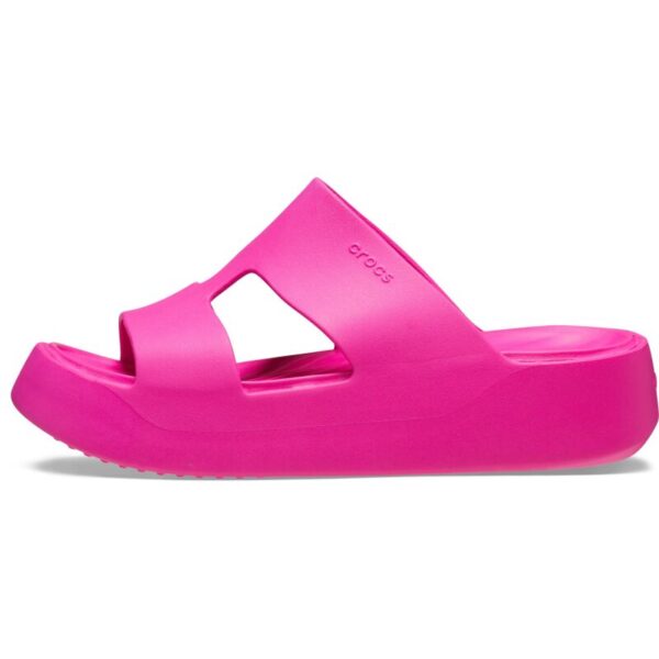 crocs-getaway-platform-h-strap-pink-crush-rozines-tapkes Crocs™ Getaway Platform H-Strap šlepetės (Rožinės)