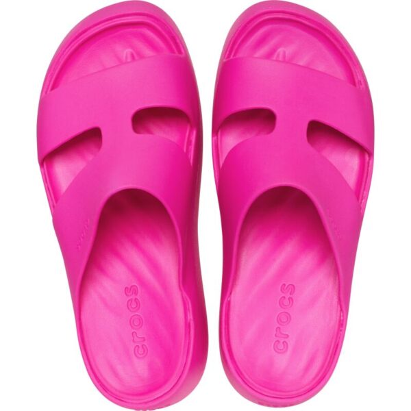 crocs-getaway-platform-rozines-slepetes-tapkes-moterims Crocs™ Getaway Platform H-Strap šlepetės (Rožinės)