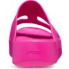 crocs-getaway-platform-rozines-tapkes Crocs™ Getaway Platform H-Strap šlepetės (Rožinės)
