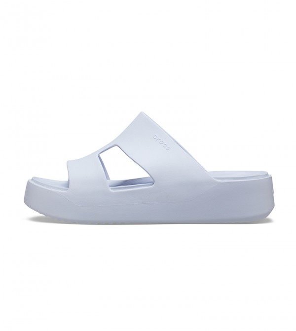 crocs-getaway-platform-tapkes-moterims Crocs™ Getaway Platform H-Strap šlepetės (Žydros)