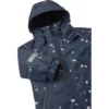 REIMA Kurikka 5100131B kombinezonas žiemai (Mėlynas/rožiniai taškeliai)