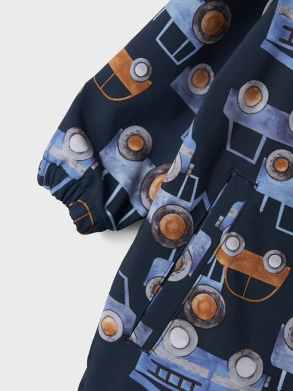 NAME IT Softshell kombinezonas "TRUCK" (Mėlynas)