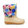 CROCS žieminiai Classic Neo Puff  auliniai batai (Kreminiai/Margi)