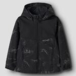 NAME IT Softshell striukė (Juoda)