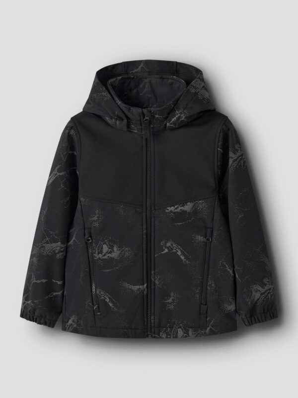 NAME IT Softshell striukė (Juoda)