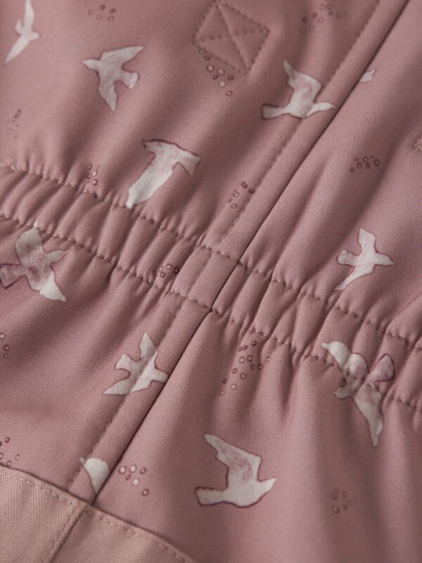 NAME IT Softshell kelnių ir striukės komplektas "WOODROSE BIRD"