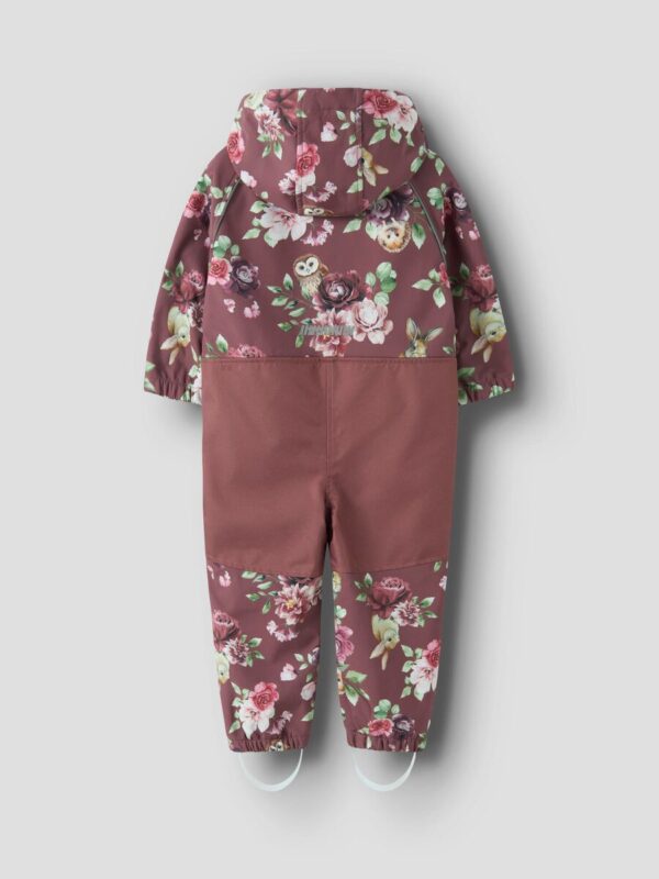 NAME IT Softshell kombinezonas "PELĖDOS" (Bordo)