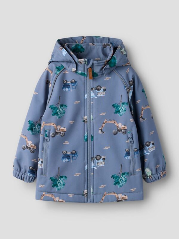 NAME IT Softshell striukė "Sunkvežimiai"