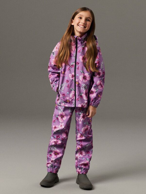 NAME IT striukė mergaitei "Violetinė orchidėja"