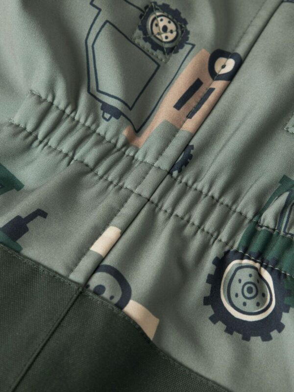 name-it-softshell-klnes-petnesos-kostiumas NAME IT Softshell kelnių ir striukės komplektas "Traktoriukas"