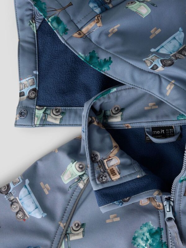 nameit-softshell-kombis-berniukiskas-melynas-neperslampantis NAME IT Softshell kombinezonas "Mėlynieji kamaziukai"