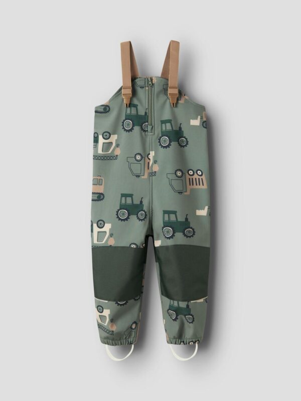 softshell-kelnes-berniukams NAME IT Softshell kelnių ir striukės komplektas "Traktoriukas"