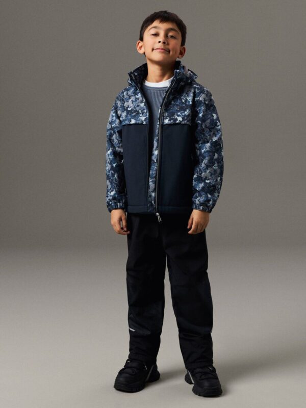 NAME IT Softshell striukė "BLOCK" (Tamsiai mėlyna)