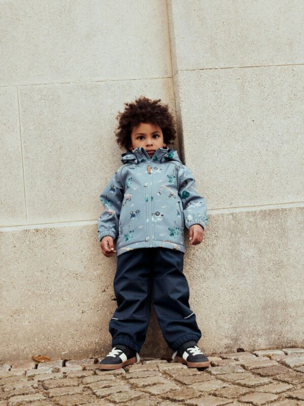 NAME IT Softshell striukė "Sunkvežimiai"