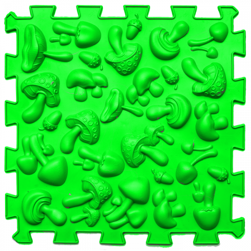 Masažo kilimėlis „Ortek Dinosaurs Puzzle 12 elementai